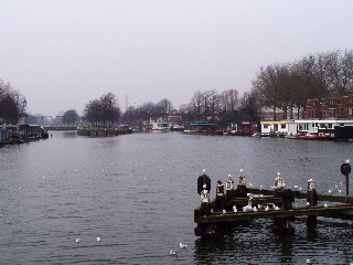 open canal in Utrecht