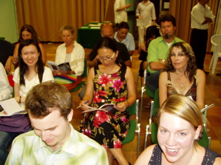 Audience at Cortona Contemporary Music Festival 2007