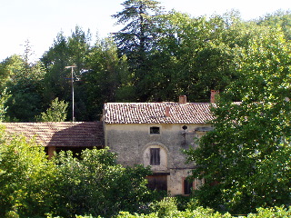 view from our Gite, Venasque